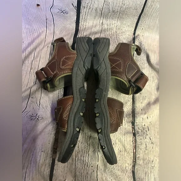 Rockport Rocklake Sandals Men's 7MBrown Leather Sport Outdoor Comfort Hiking GUC - Picture 8 of 10